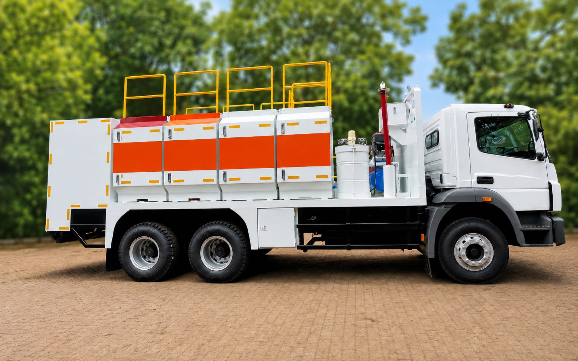 Lube Truck Service Karoseri Custom