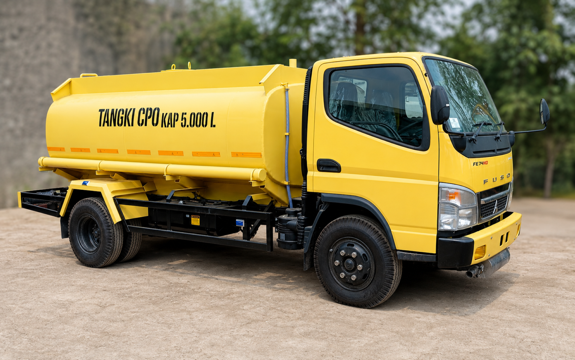 Karoseri Truk Tangki CPO 5000 Liter Terbaik