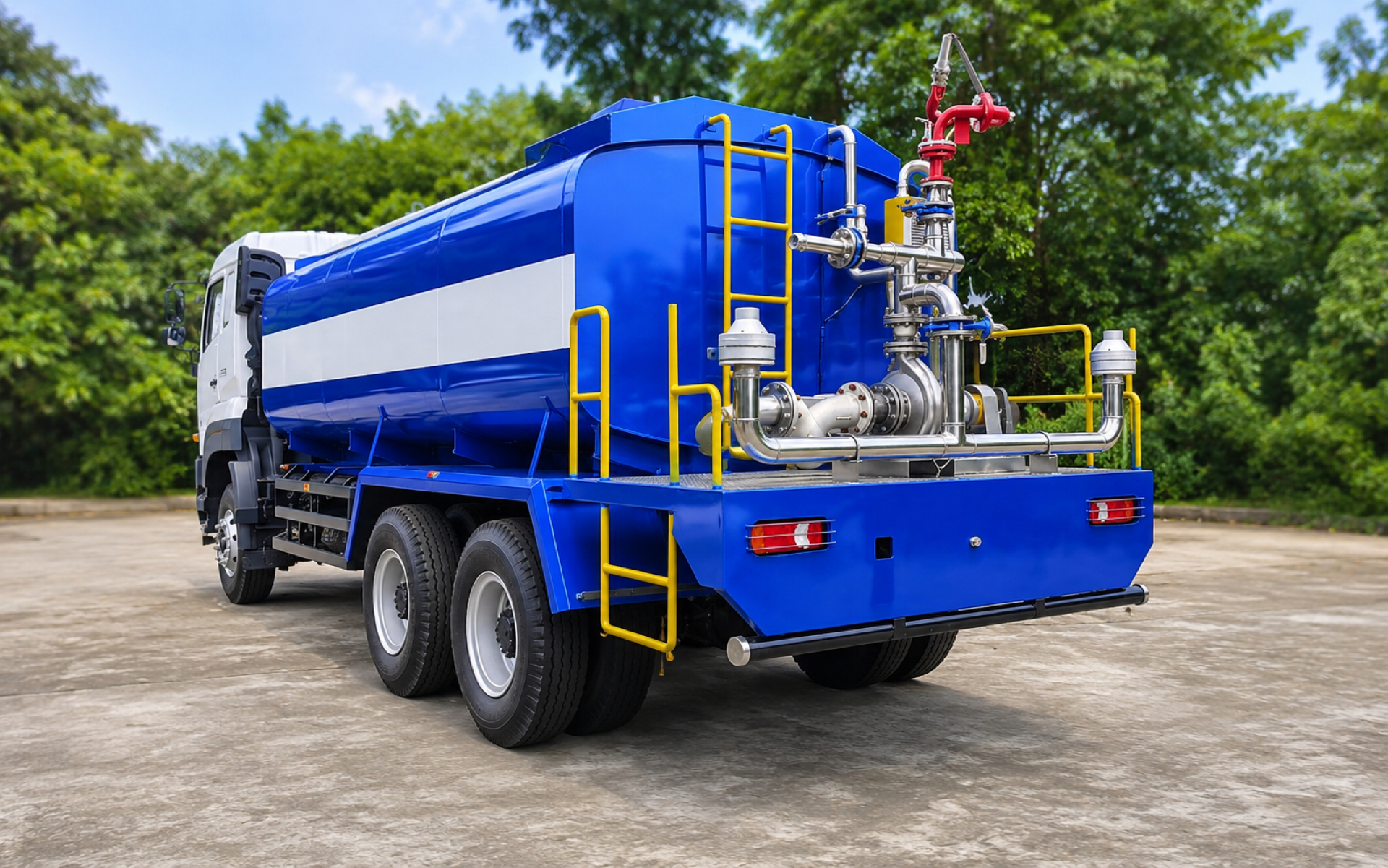 Water Truck Dust Control Karoseri Water Truck Tambang